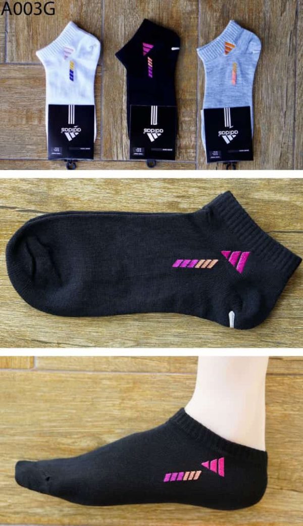 6 Pares de Medias Tobillera Mujer Adidas