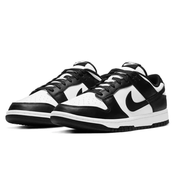 Nike-zapatillas de Skateboard Dunk Sb para hombre y mujer, zapatos clásicos de color blanco y negro con Panda, informales, para deportes al aire libre, DD1391-100 - Image 2