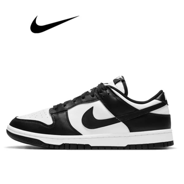 Nike-zapatillas de Skateboard Dunk Sb para hombre y mujer, zapatos clásicos de color blanco y negro con Panda, informales, para deportes al aire libre, DD1391-100
