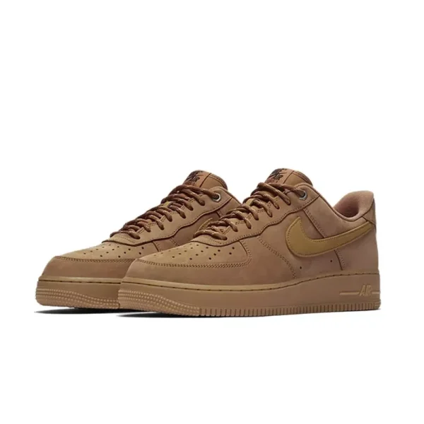 Nike-zapatillas Air Force 1 '07 para hombre y mujer, calzado de Skateboarding, Unisex, AF1, trigo - Image 3