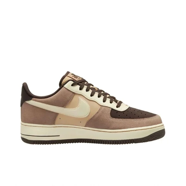 Nike-zapatillas de Skateboarding Air Force 1 para hombre, zapatos de Skateboarding originales, AF1, estilo Retro clásico, color marrón arroz, FB8878-200 - Image 2