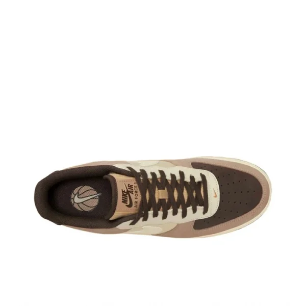 Nike-zapatillas de Skateboarding Air Force 1 para hombre, zapatos de Skateboarding originales, AF1, estilo Retro clásico, color marrón arroz, FB8878-200 - Image 3