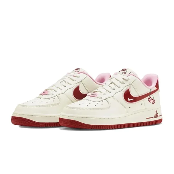 Nike-zapatillas Air Force 1 Low 07 para hombre y mujer, zapatos clásicos de Skateboarding, Día de San Valentín - Image 2