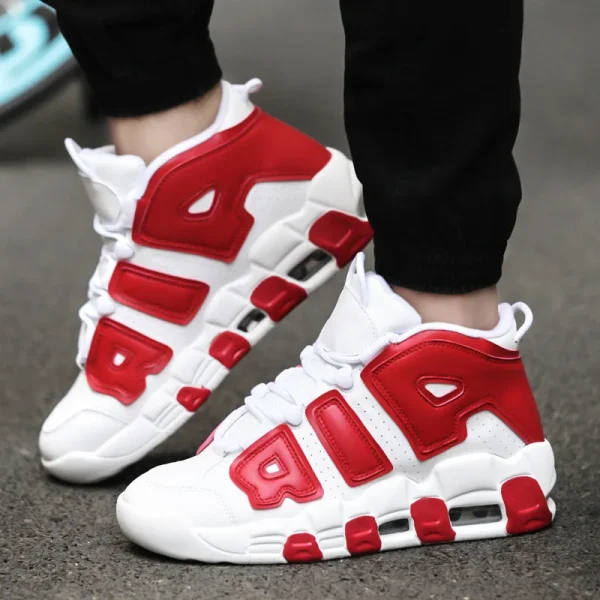 Zapatillas de baloncesto AIR Casual Sprots para hombres y mujeres, zapatillas de correr de campo alto, zapatos de tenis para parejas, envío gratis
