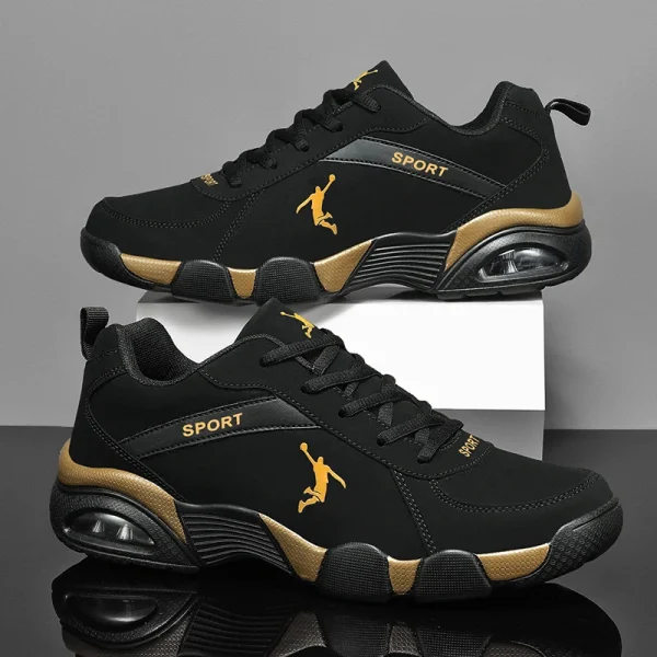 Zapatillas de correr transpirables para hombre, Tenis masculinos de diseño atlético para entrenamiento en gimnasio, deportes al aire libre, novedad de 2023