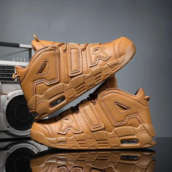 Zapatillas de baloncesto informales para hombre, zapatos de alta calidad, transpirables, cómodas, antideslizantes, para correr al aire libre - Image 6