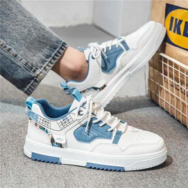 Zapatillas de correr informales para hombre, zapatos de plataforma de diseñador de moda, zapatillas de entrenamiento de tenis al aire libre, novedad de verano, 2023 - Image 4