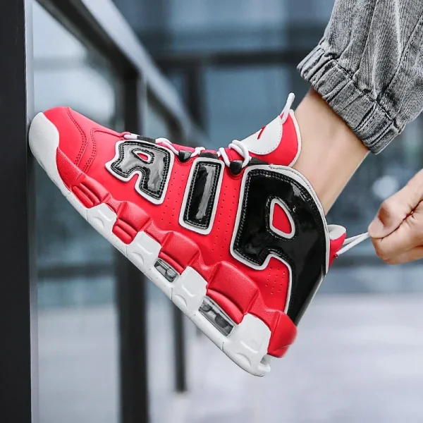 Zapatillas de baloncesto AIR Casual para hombres y mujeres, zapatillas de correr de campo alto, zapatos de tenis para parejas - Image 2