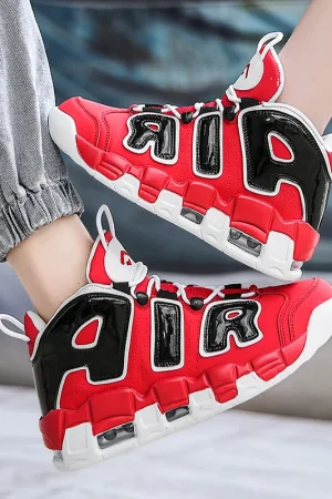 Zapatillas de baloncesto AIR Casual para hombres y mujeres, zapatillas de correr de campo alto, zapatos de tenis para parejas