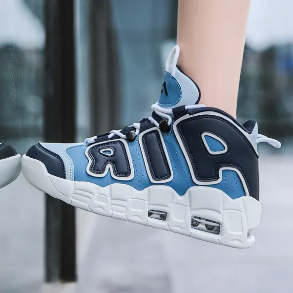 Zapatillas de baloncesto AIR Casual para hombres y mujeres, zapatillas de correr de campo alto, zapatos de tenis para parejas - Image 5