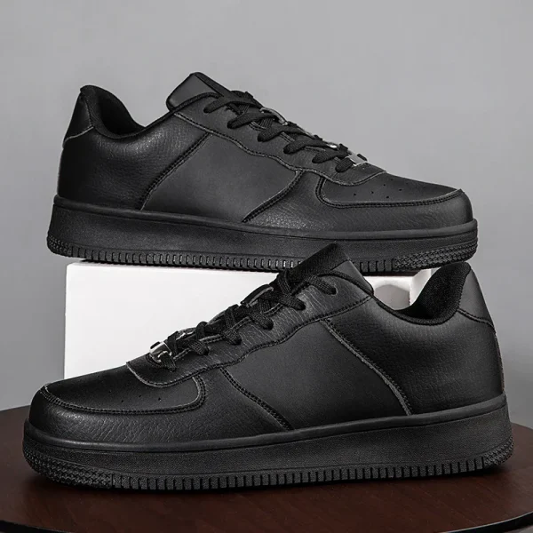 Zapatos deportivos básicos para hombre, calzado informal, color marrón y blanco, a la moda, para verano y otoño, talla grande 45 46 - Image 3