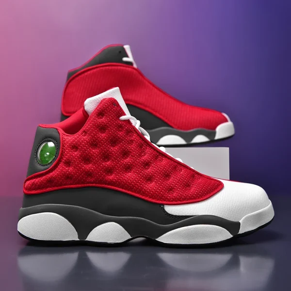 Zapatillas De baloncesto antideslizantes para Hombre y mujer, zapatos Retro para correr, Unisex, 39-47 talla grande, novedad
