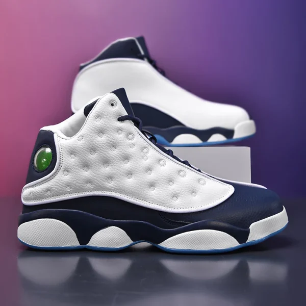 Zapatillas De baloncesto antideslizantes para Hombre y mujer, zapatos Retro para correr, Unisex, 39-47 talla grande, novedad - Image 4