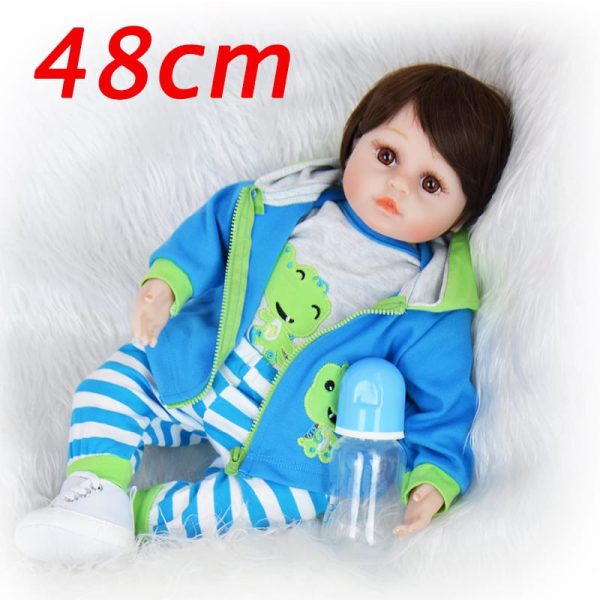 Bebe Reborn Silicona Realista 45cms Muñe