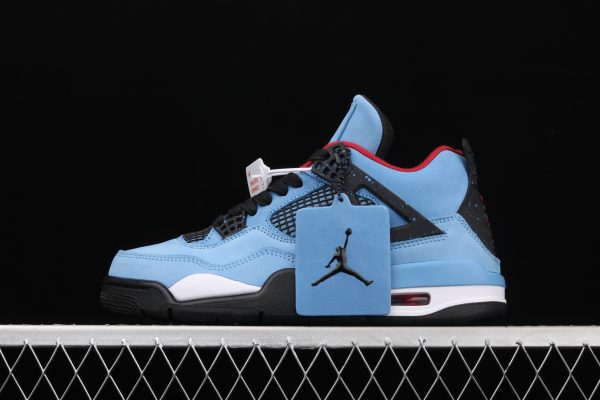 Nike Air Jordan 4 Retro Azul para Hombre - Zapatillas de Baloncesto - Image 2