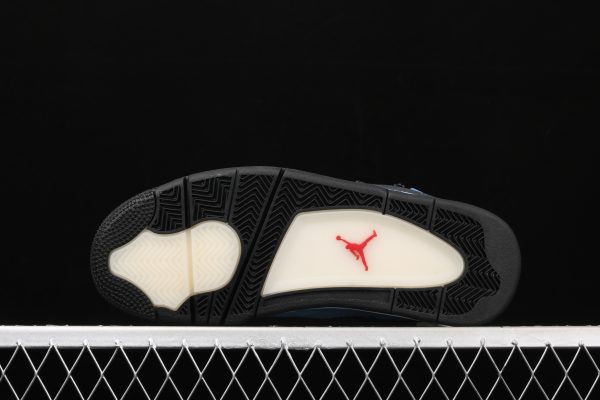 Nike Air Jordan 4 Retro Azul para Hombre - Zapatillas de Baloncesto - Image 4