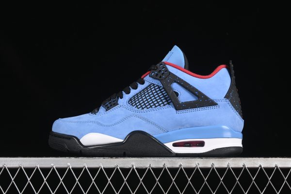 Nike Air Jordan 4 Retro Azul para Hombre - Zapatillas de Baloncesto