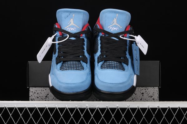 Nike Air Jordan 4 Retro Azul para Hombre - Zapatillas de Baloncesto - Image 7