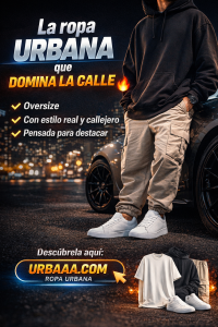 🔥 La ropa urbana que está dominando la calle (y cómo llevarla bien)